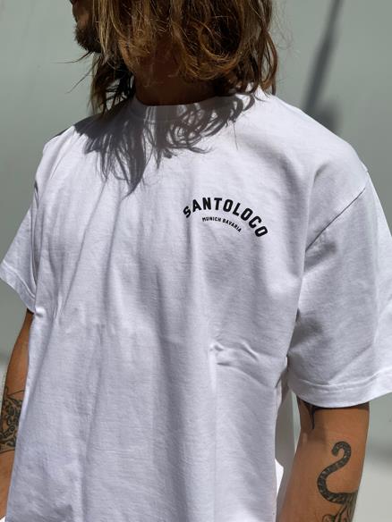 SantoLoco Surfing is a Motorsport T-Shirt