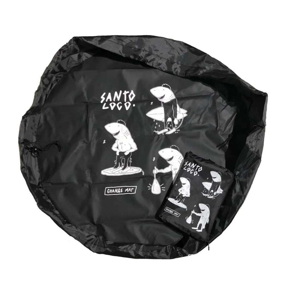 SantoLoco Wetsuit Trocador Preto