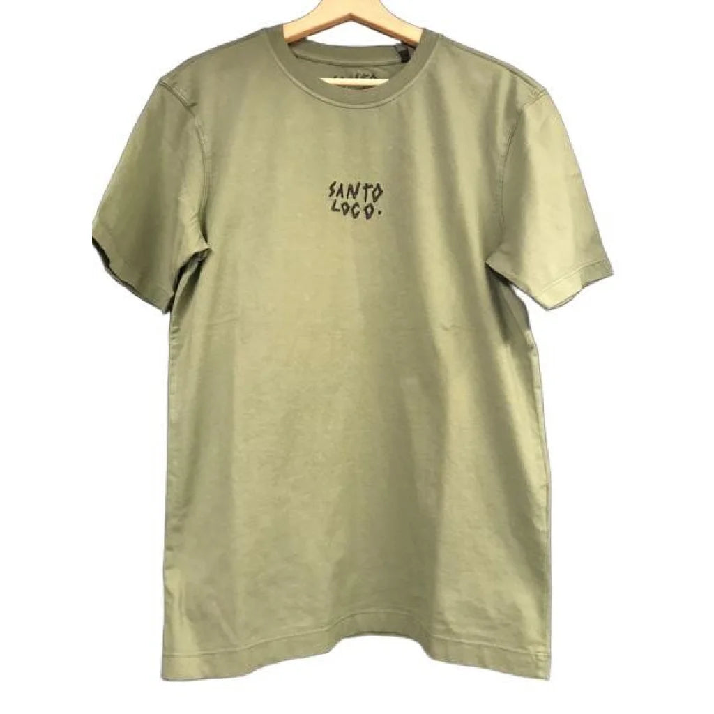 SantoLoco T-Shirt mit Stick-Logo