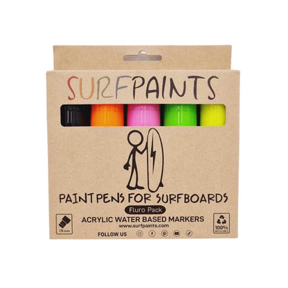 Surf Paints Fluro Set 