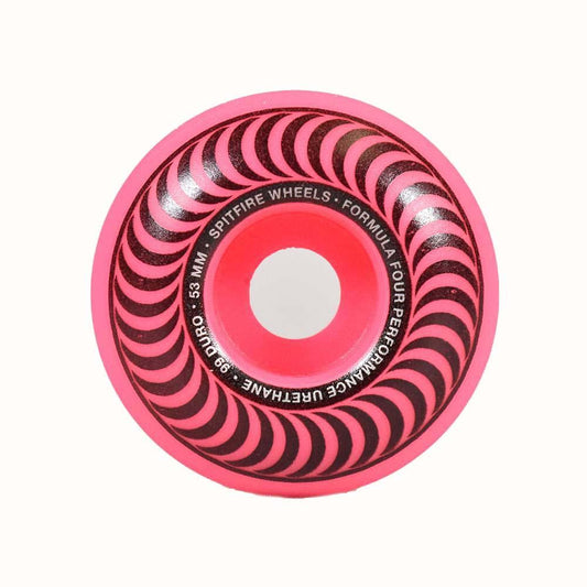 Spitfire Neon Pink Classics F4 Wheels 53mm 99a