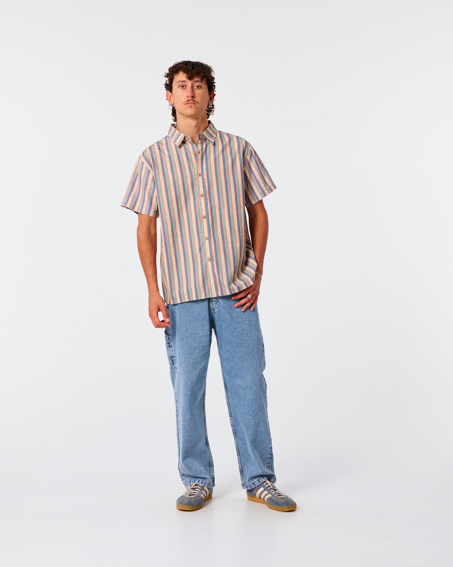 TCSS Temples SS Shirt Dusty Green
