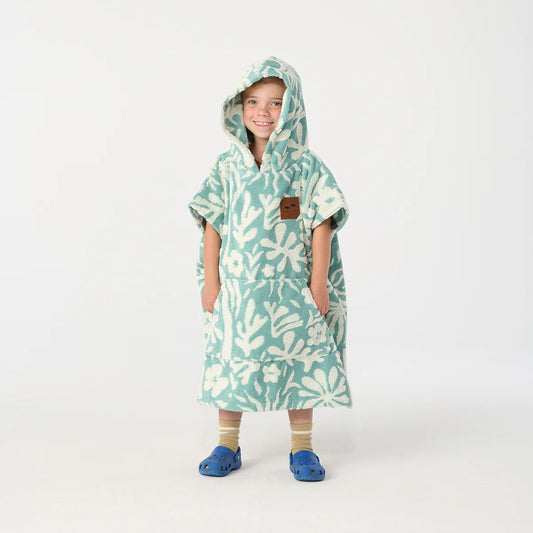 Slow Tide Sunny Kids Poncho