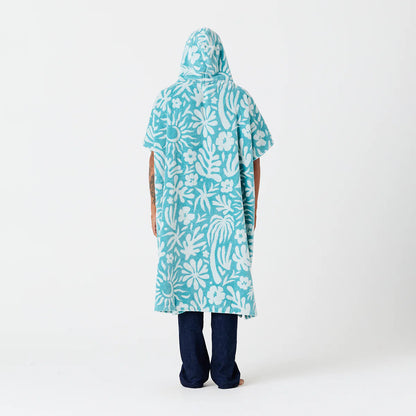 Slowtide Sunny Poncho Sky Blue
