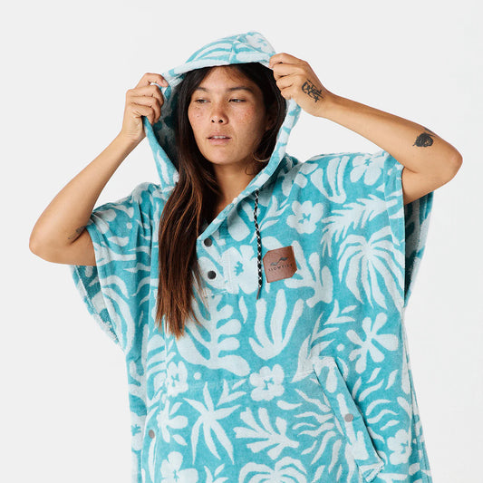 Slowtide Sunny Poncho Sky Blue