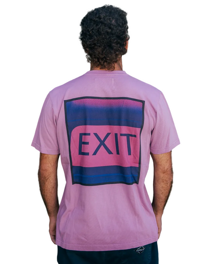 SantoLoco x Exit T-Shirt Lila