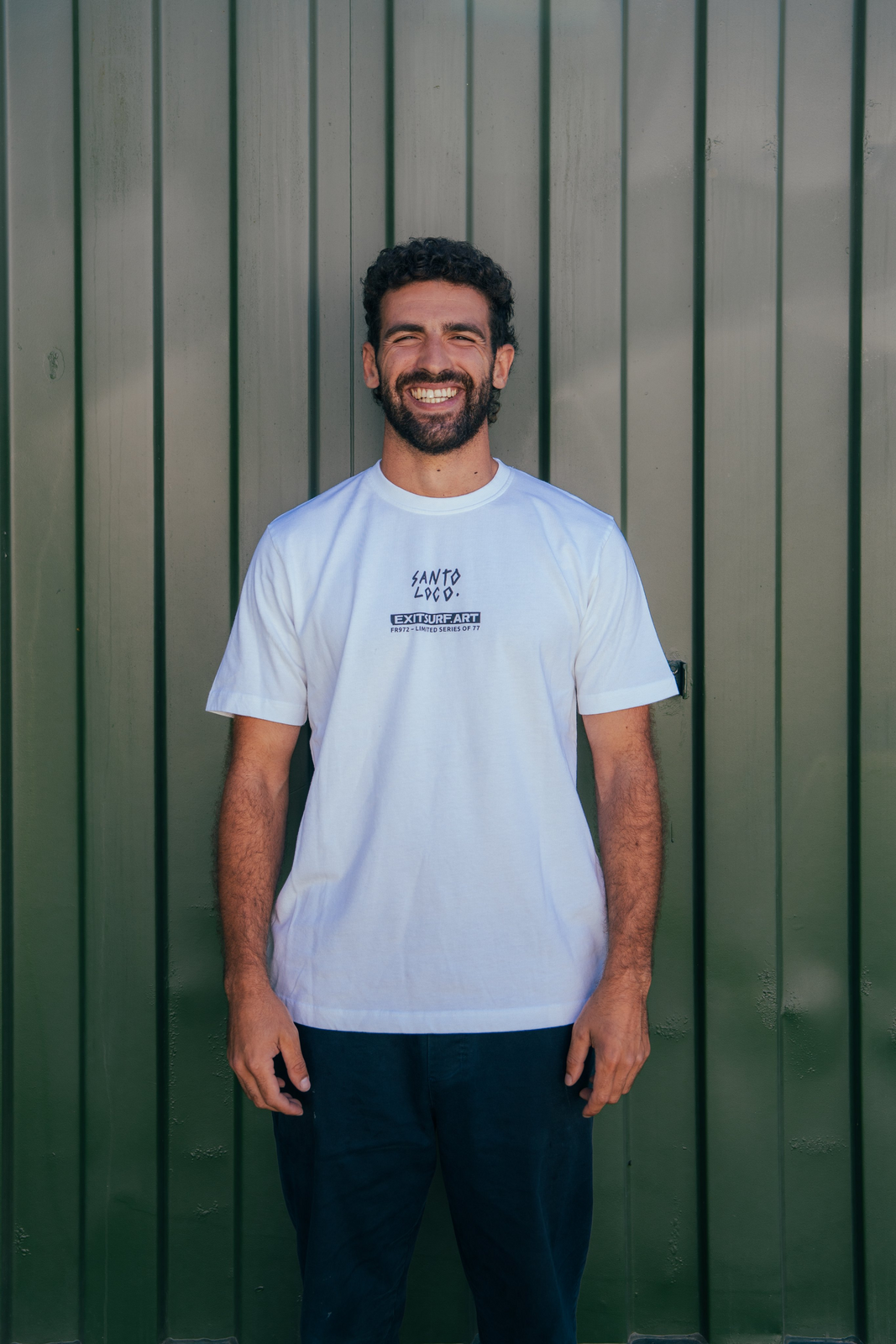 SantoLoco x Exit T-Shirt White