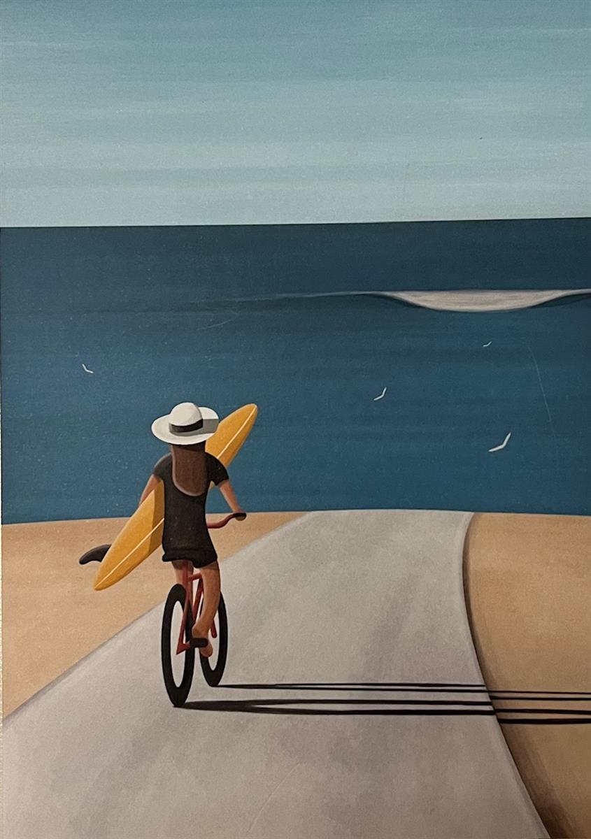 Studio Trev Typical day in Scheveningen 3 Postcard