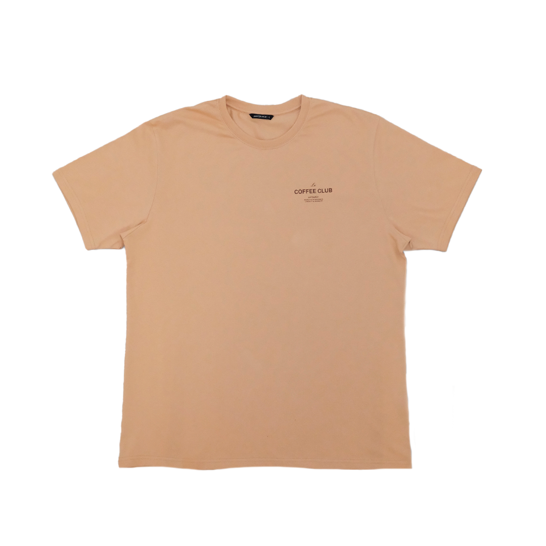 SantoLoco Coffee Club Tee Dark Sand