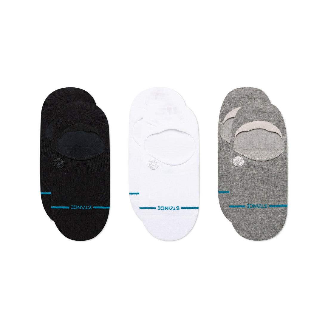 Stance Icon No Show 3 Pack Socken Multi