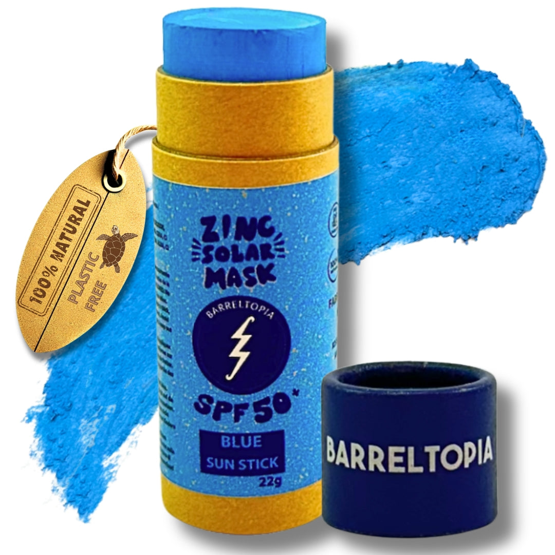 Barreltopia Zinc SPF 50+ Sun Stick Blue