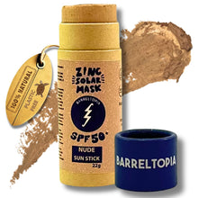 Barreltopia Zinc SPF 50+ Sun Stick Nude