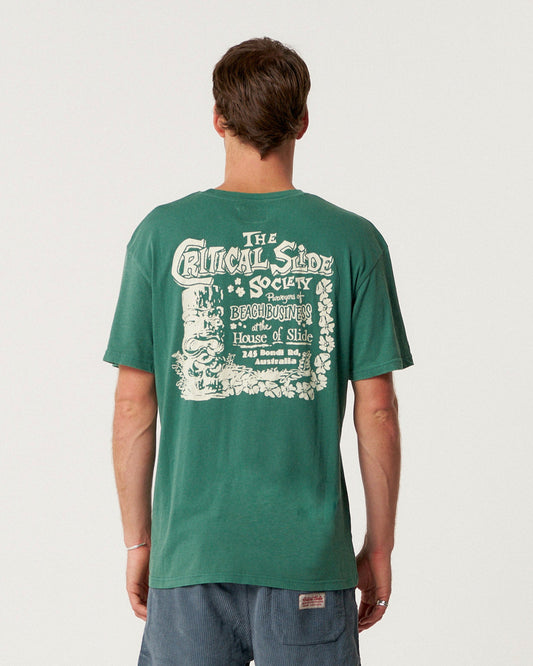 TCSS Tiki Tee Dusty Green