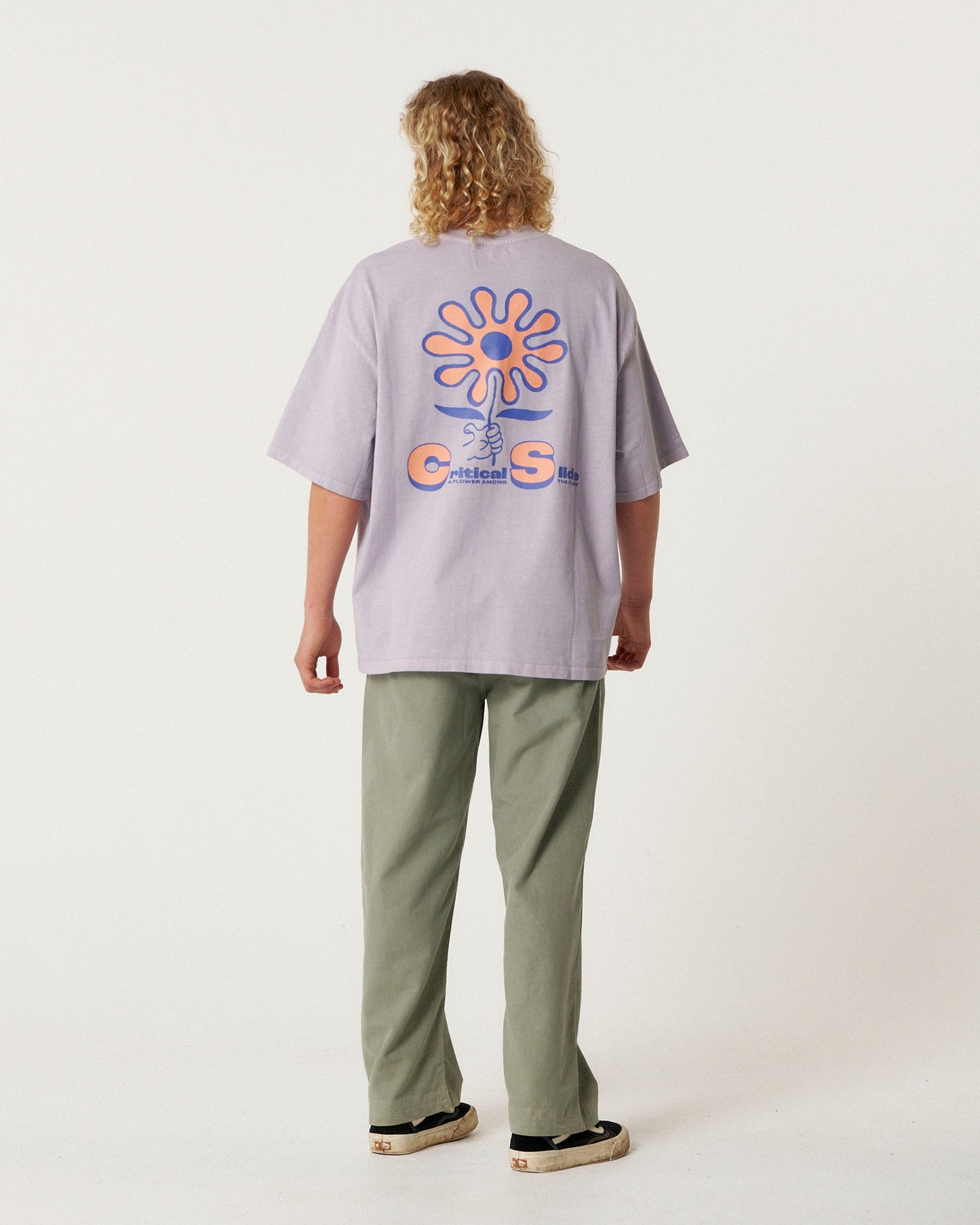 TCSS Power Tee Washed Purple