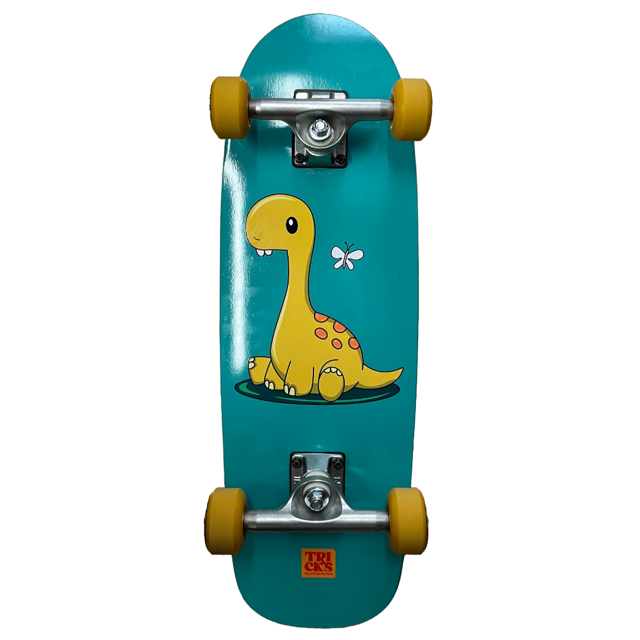 Tricks Dinos 8.25″ Complete Skateboard Kids