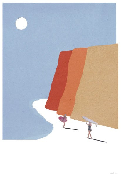 Cartão Postal Ciel Glue "Beach Boy"