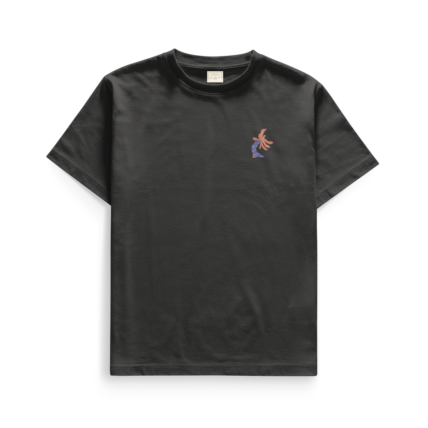 SantoLoco Lizzy Hang Ten Tee Black
