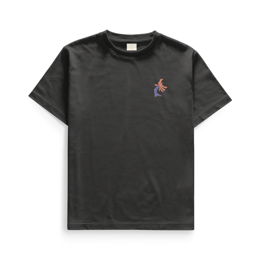 SantoLoco Lizzy Hang Ten Tee Black