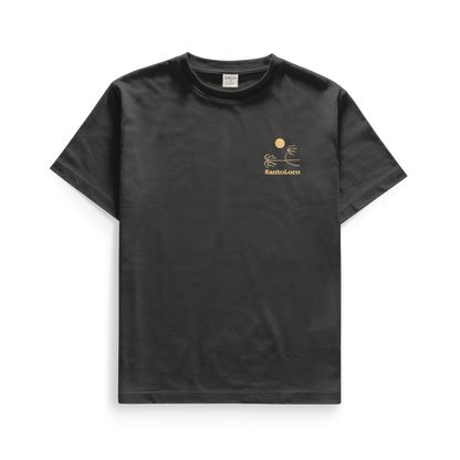 SantoLoco Lizzy Longboard Tee Black