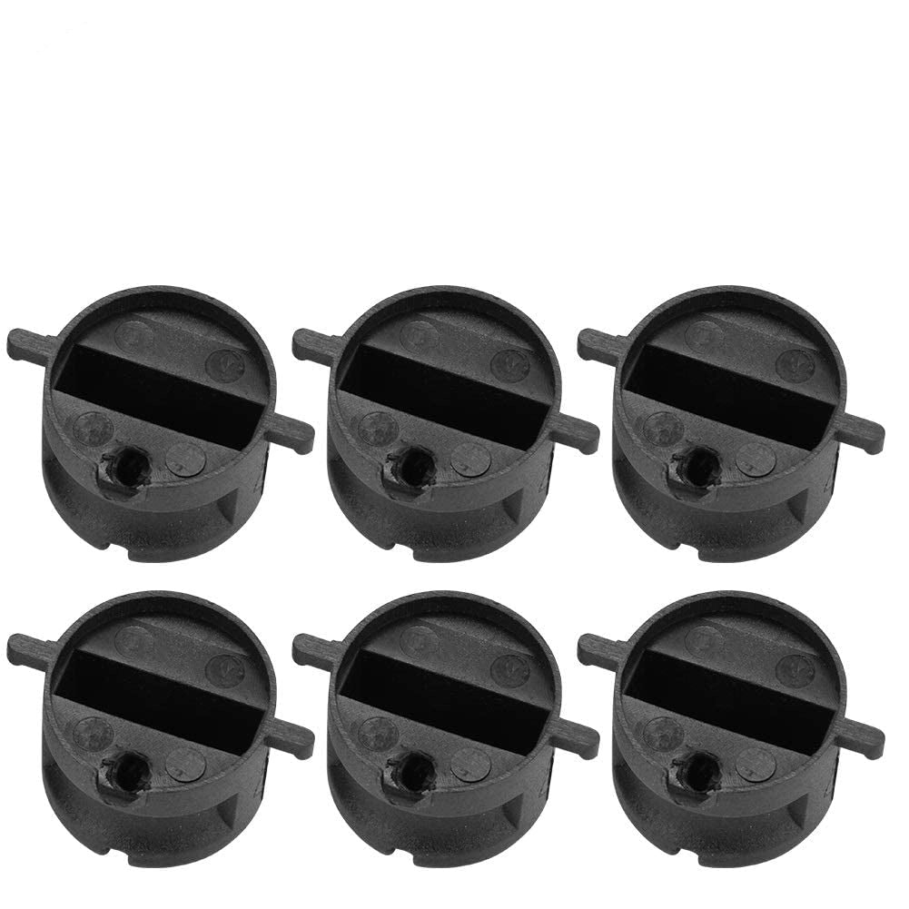 Fin Plug Set For FCS Black