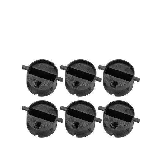 Fin Plug Set For FCS Black