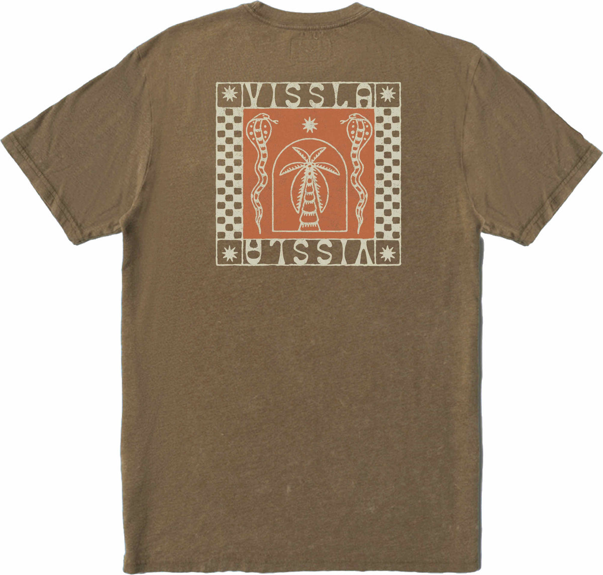 Vissla Serpents Cosmic Wash SS Tee Chocolate