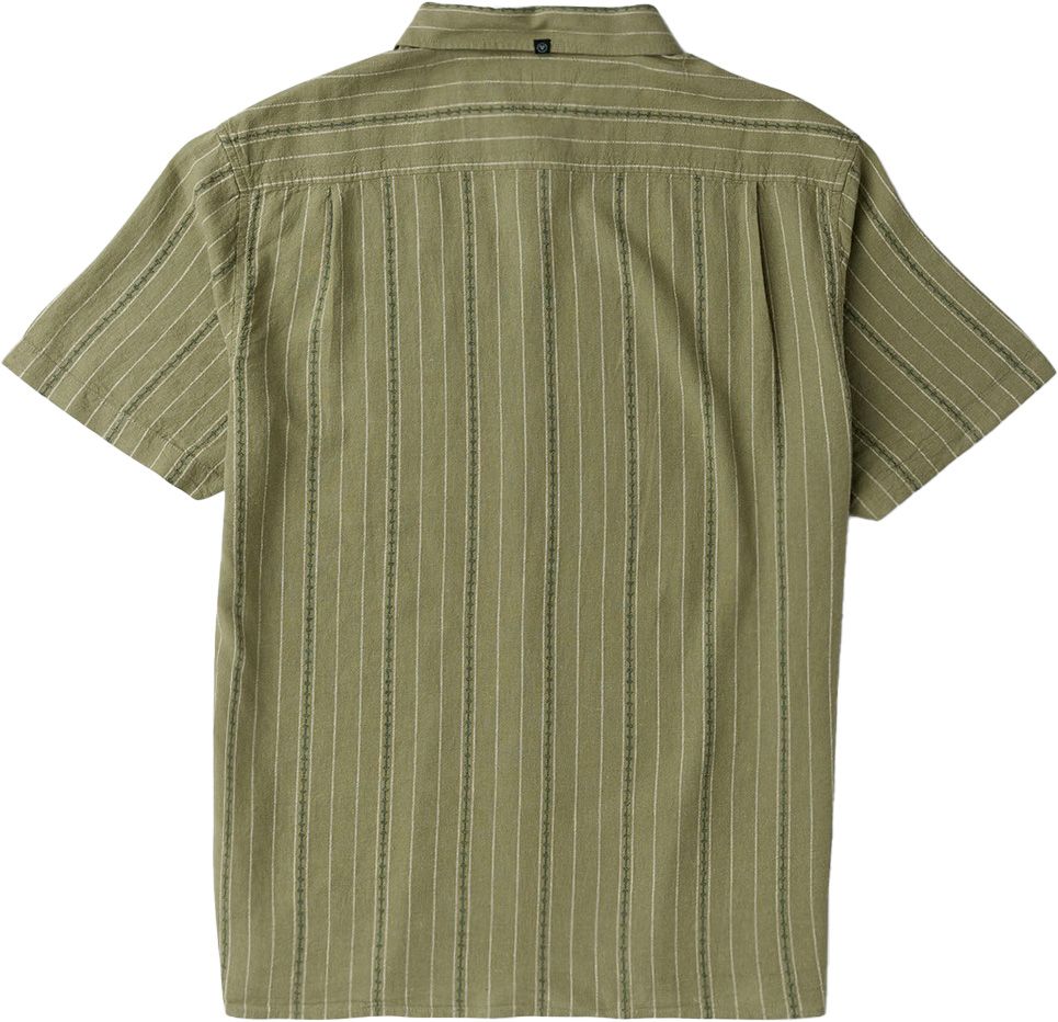 Vissla Linen Pin SS Shirt Sage