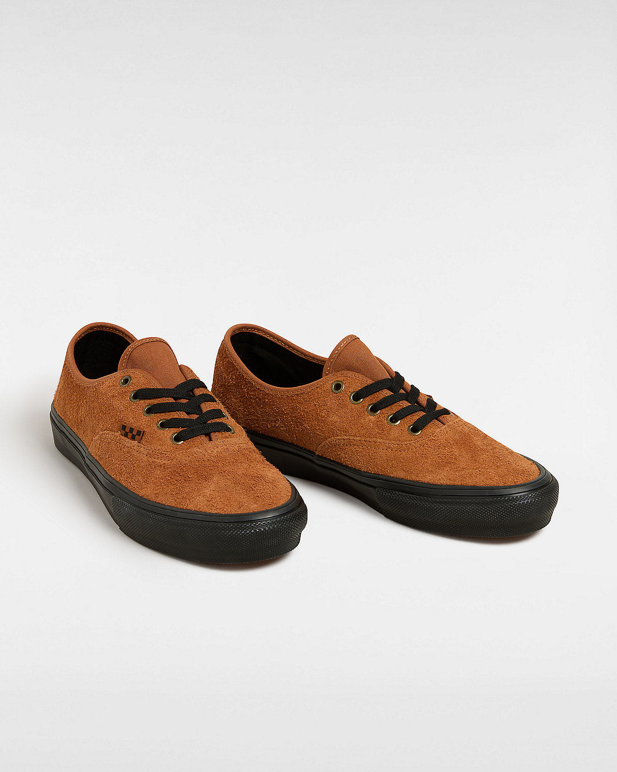 Vans Skate Authentic Schuhe Suede BLK/Rust