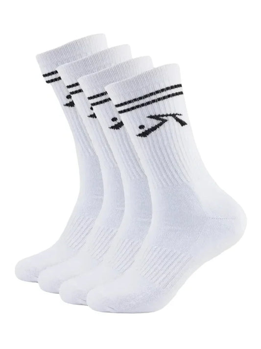 Pacote com 4 meias Rusty Comp Mid Calf