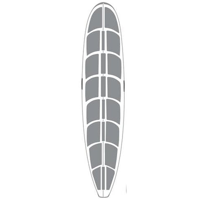 SurfCo Hawaii Wax Mat Kit - 9'0" Longboard