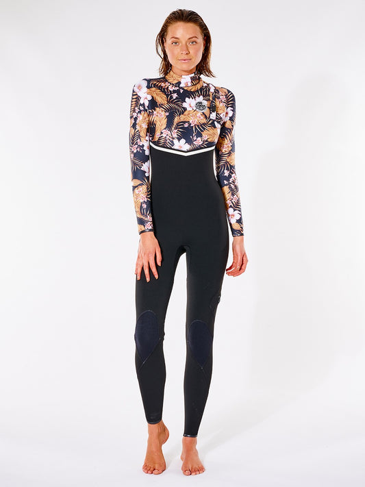 Rip Curl Damen E-Bomb 3/2 Zip Free Wetsuit