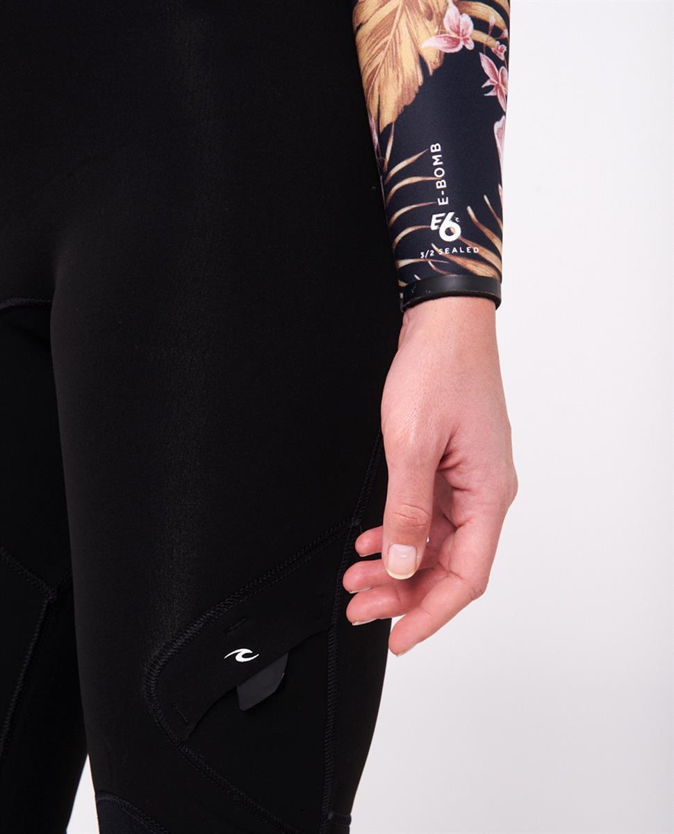 Rip Curl Damen E-Bomb 3/2 Zip Free Neoprenanzug