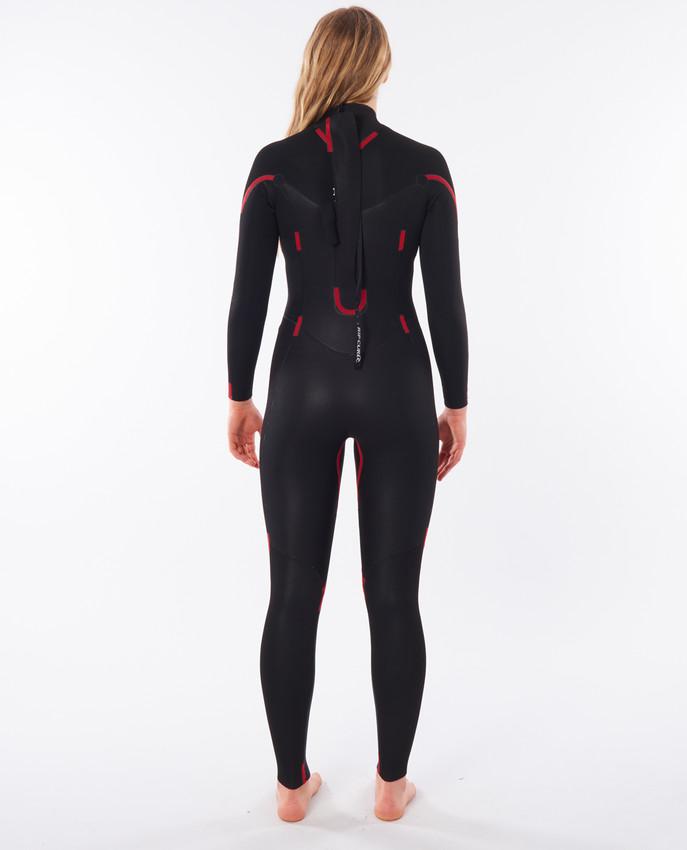 Rip Curl Damen Omega 4/3 Back Zip Wetsuit