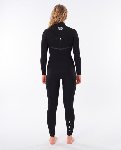 Rip Curl Damen E-Bomb 4/3 Zip Free Wetsuit