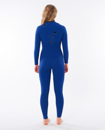 Rip Curl Damen E-Bomb 4/3 Zip Free Wetsuit