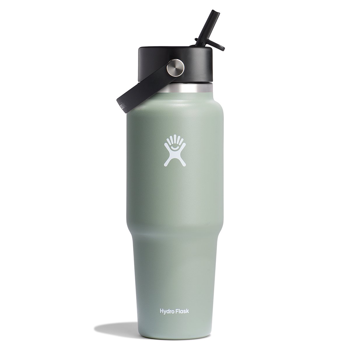 Hydro Flask 32oz Wide Flex Straw Travel Agave Trinkflasche