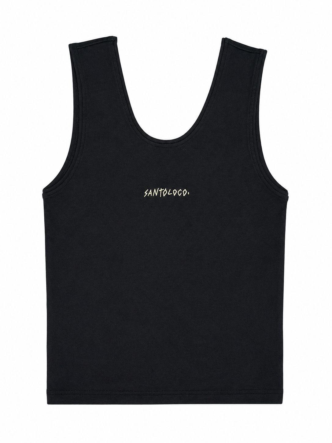 SantoLoco Wms Logo Tank Top Black