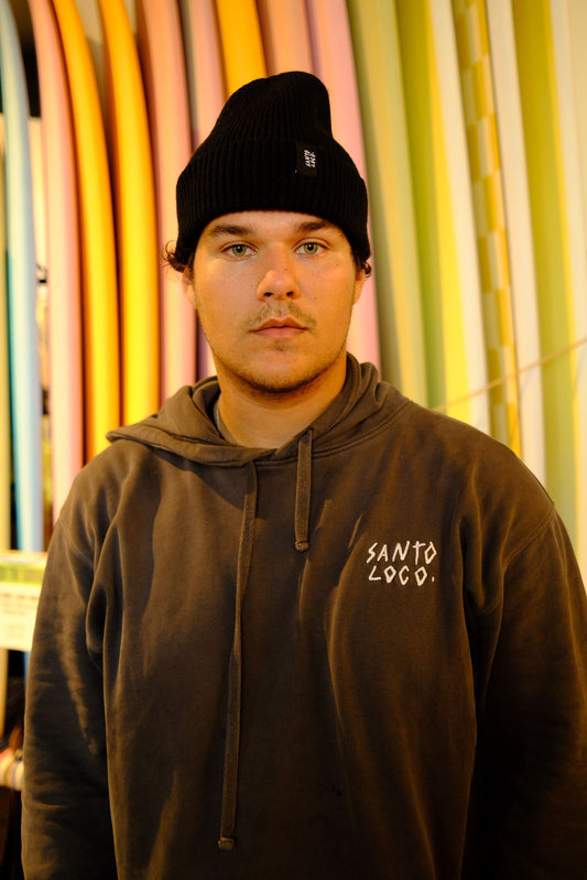 SantoLoco Gorro Beanie Black