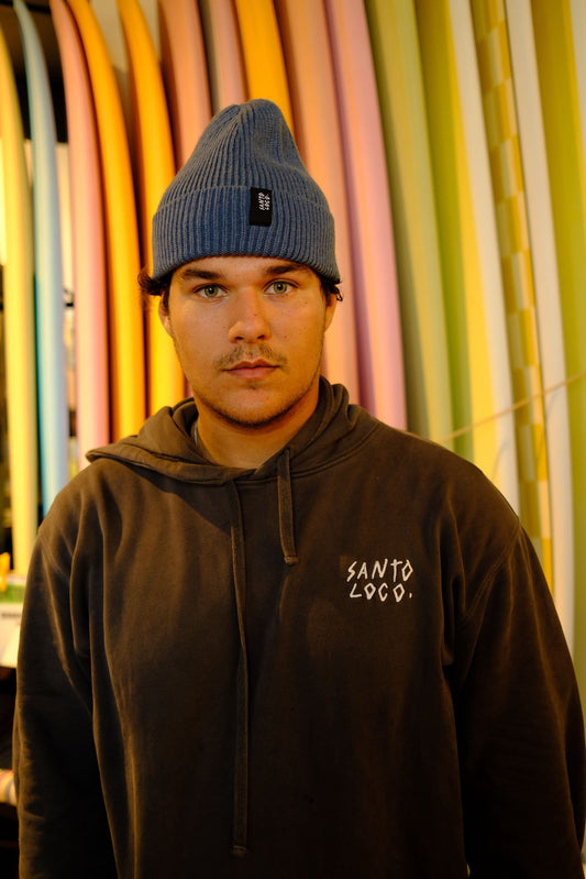 SantoLoco Gorro Beanie Blue