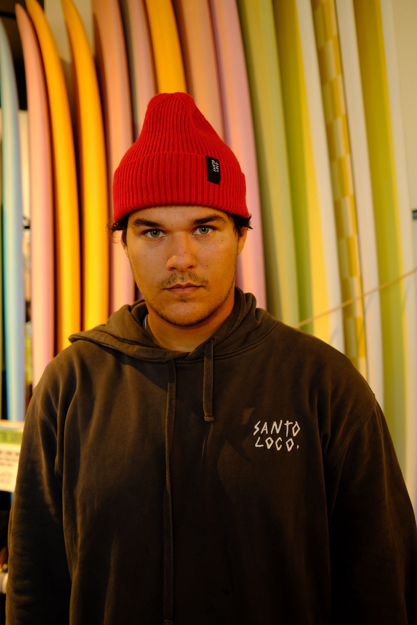 Gorro SantoLoco Gorro Vermelho