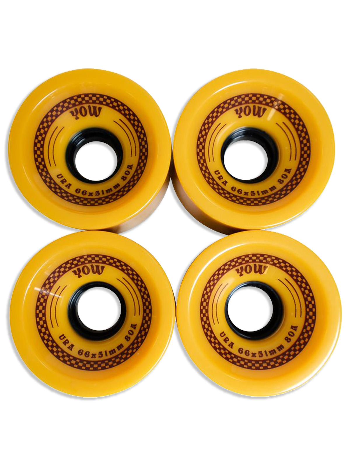 YOW Ura Wheels 66mm x 51mm x 80a Wheels