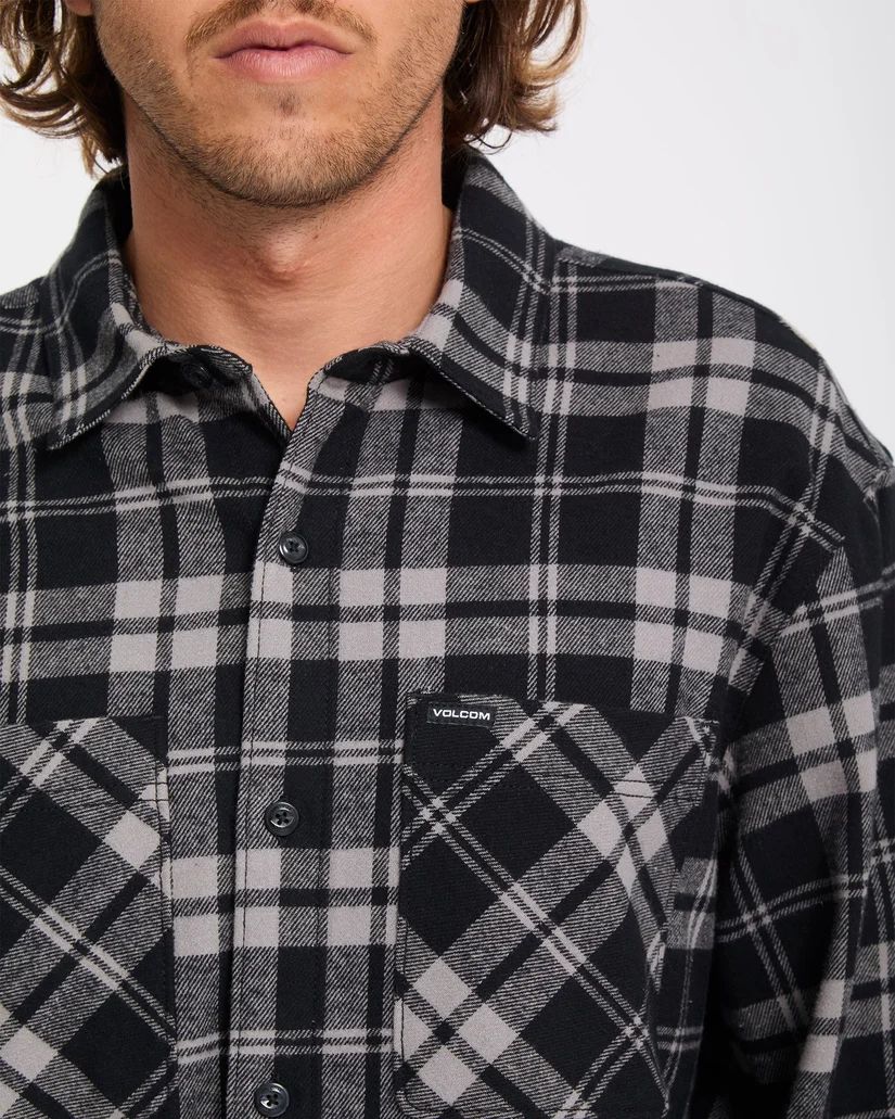 Volcom Hunkstone Shirt Moonbeam
