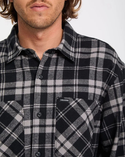 Volcom Hunkstone Shirt Moonbeam
