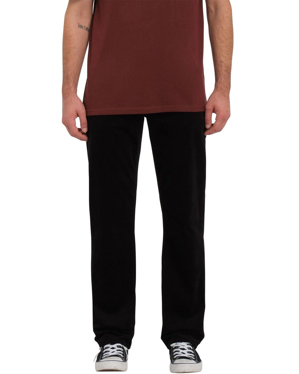 Volcom Solver 5 Pocket Cord Pants Black