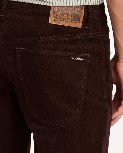 Volcom Solver 5 Pocket Cord Pants Cacao