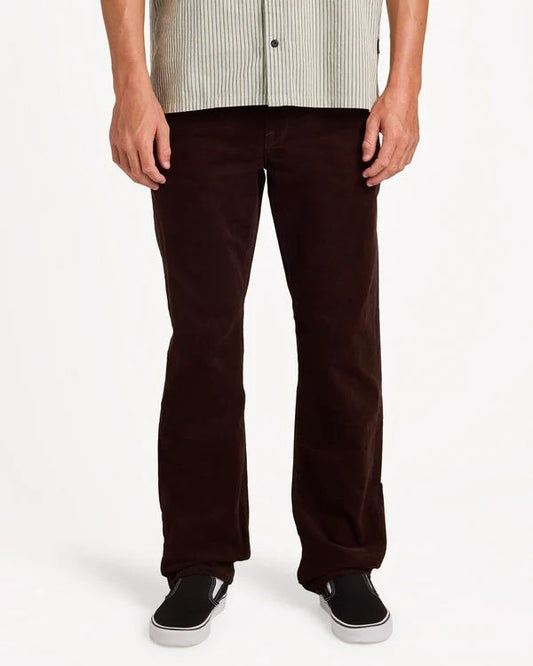 Volcom Solver 5 Pocket Cord Pants Cacao