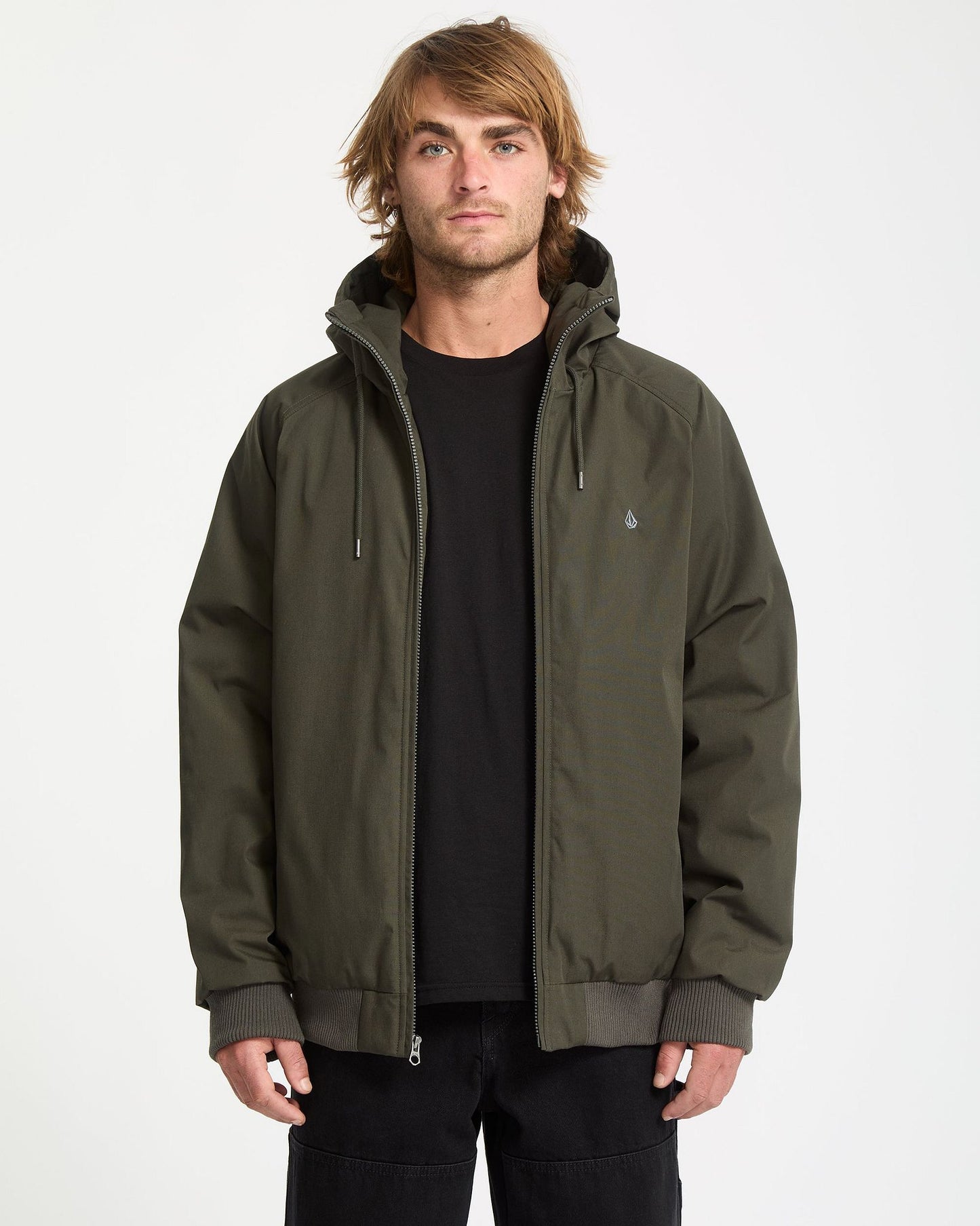 Volcom Hernan 10K Jacket Rinsed Black