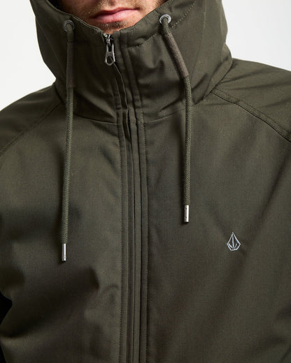 Volcom Hernan 10K Jacket Rinsed Black