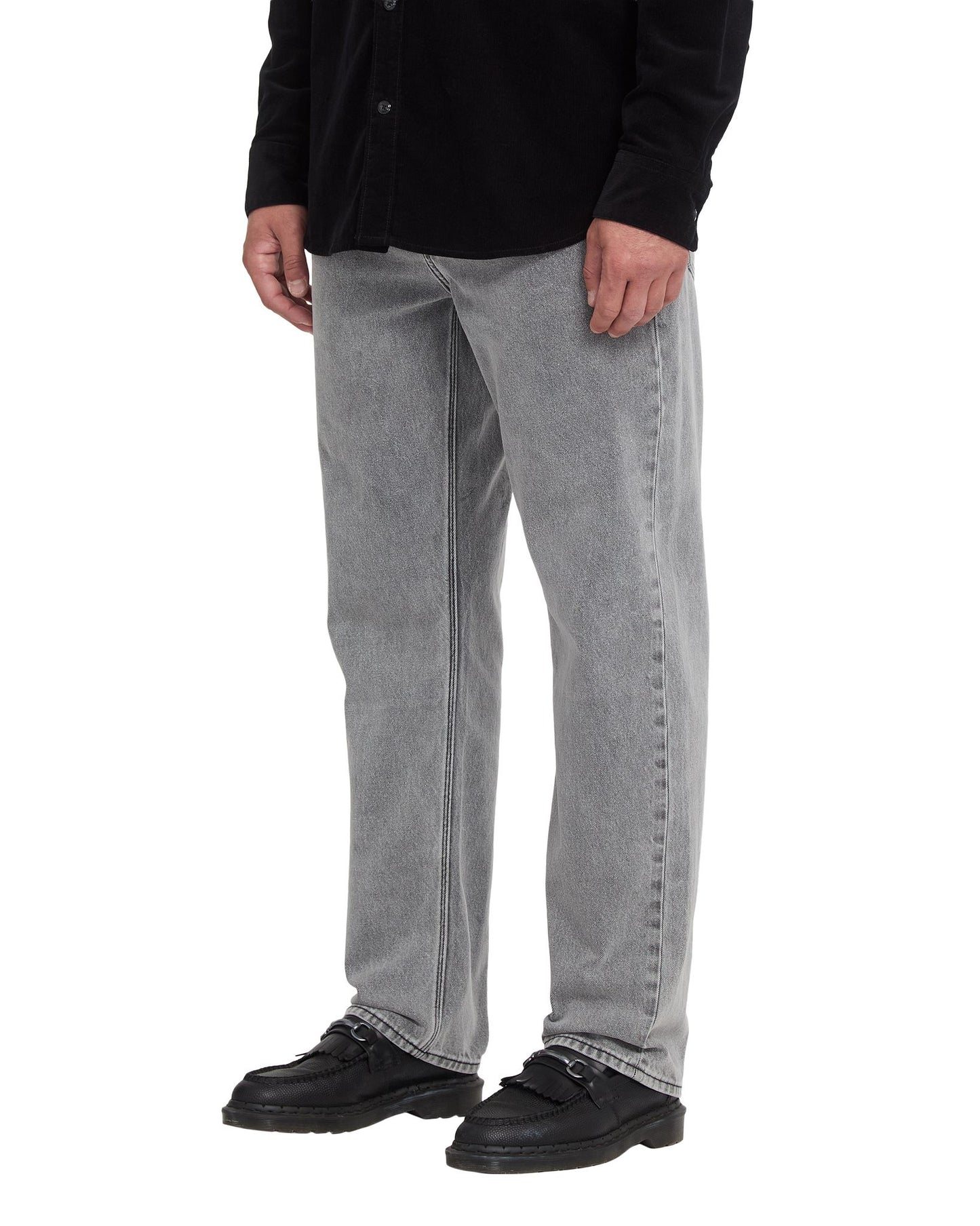 Volcom Fivedown Denim Pants Light Grey