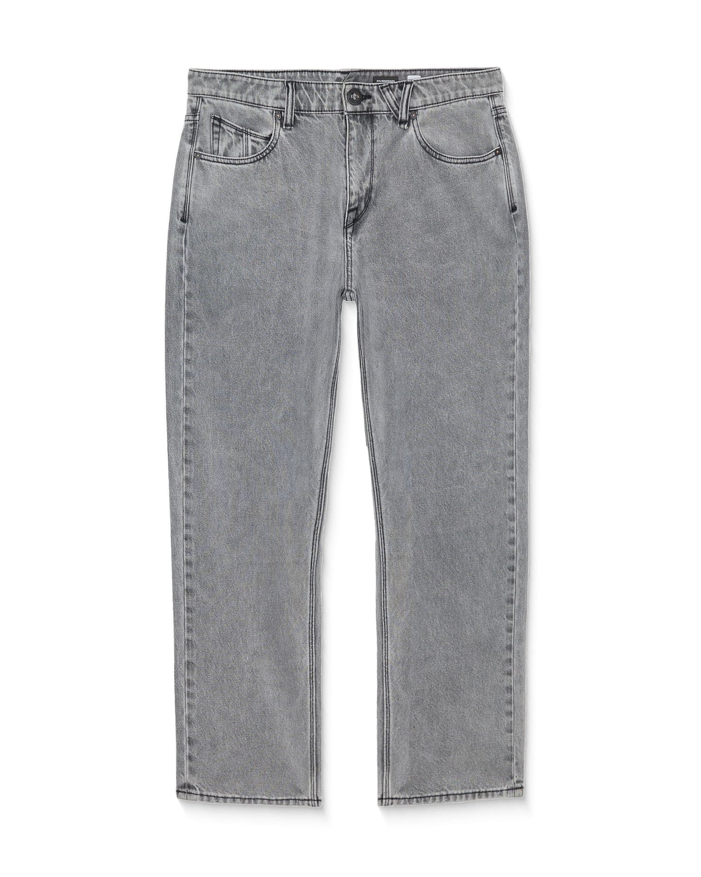 Volcom Fivedown Denim Pants Light Grey